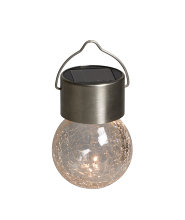 Solcellslampa Ø6 x 9 cm 3-pack